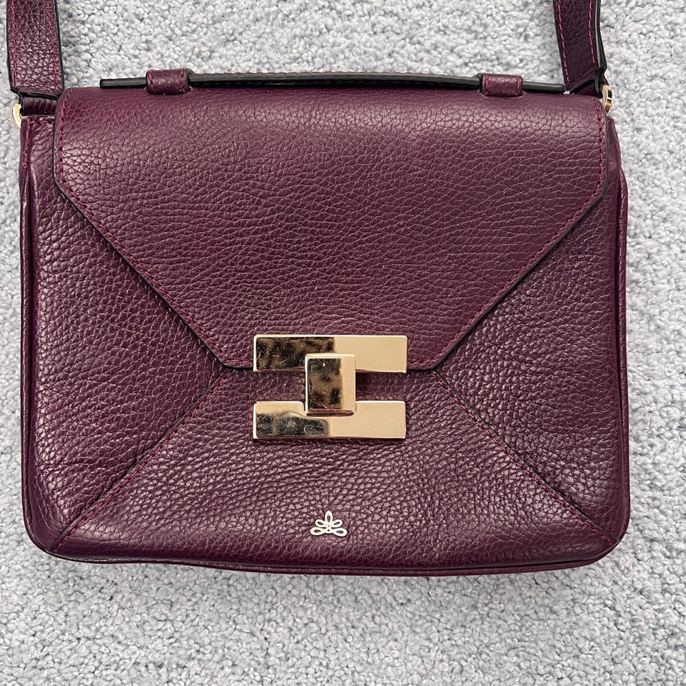 DeMellier Deep Burgundy Crossbody Bag - Picture 2 of 7
